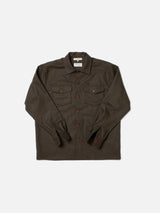 Vincent Melange Board Shirt - Nudie Jeans - Danali - 140809-GreenMelange-M