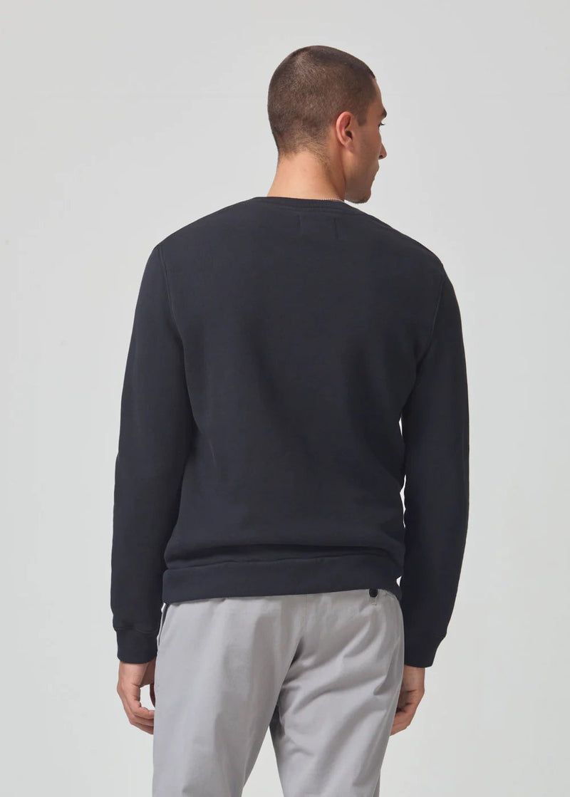 Vintage Crewneck Sweatshirt - Citizens of Humanity - Danali - MSK519-1478-WBLK-S