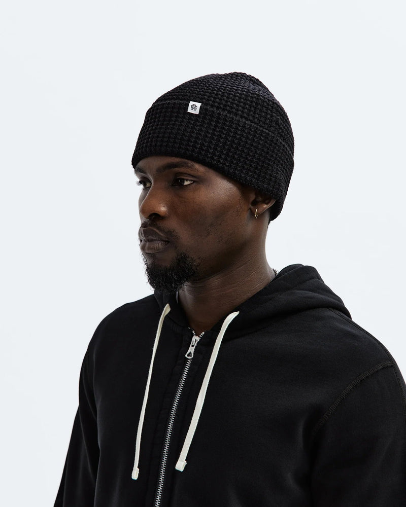 Waffle Beanie - Reigning Champ - Danali - RC-7369-Black