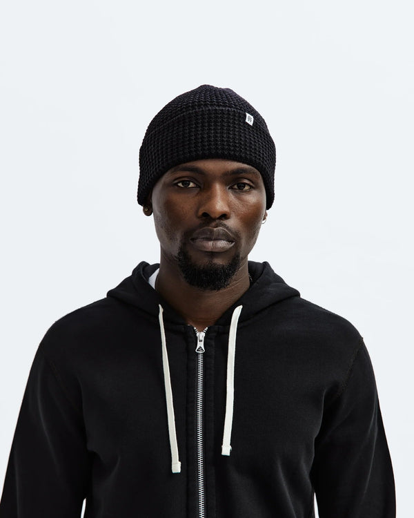 Waffle Beanie - Reigning Champ - Danali - RC-7369-Black