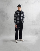 Whiting Overshirt Pine - Wax London - Danali - AW23-OSH-WHI-ASN-CHR-M