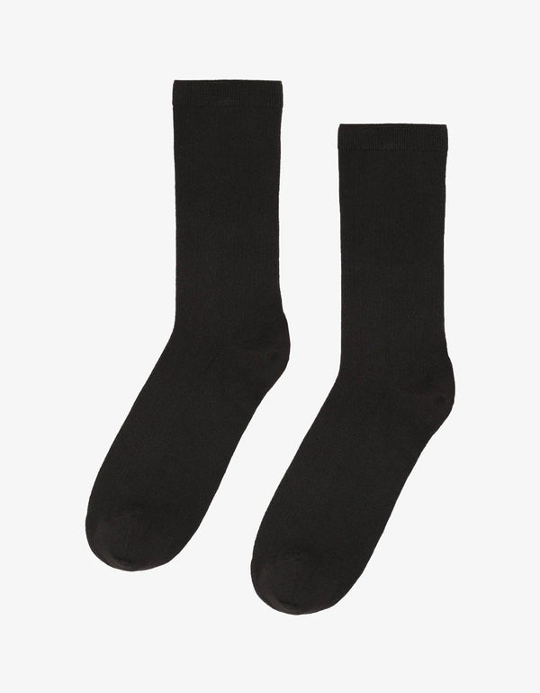 Womens Classic Organic Sock - Colorful Standard - Danali - CS6002-Black