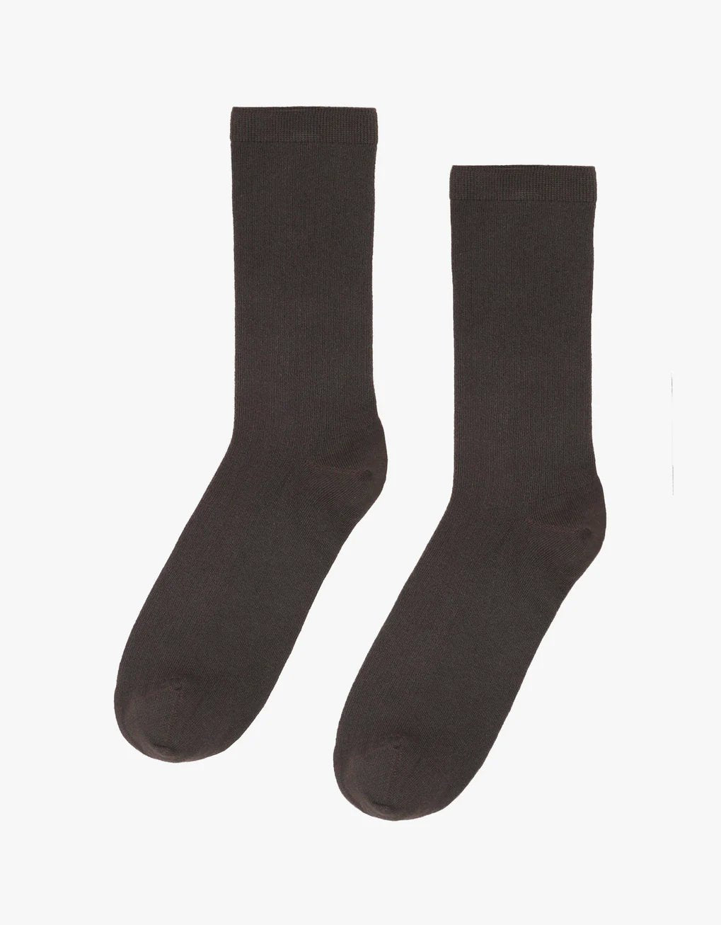 Women’s Classic Organic Sock - Colorful Standard - Danali - CS6002-CoffeeBrown