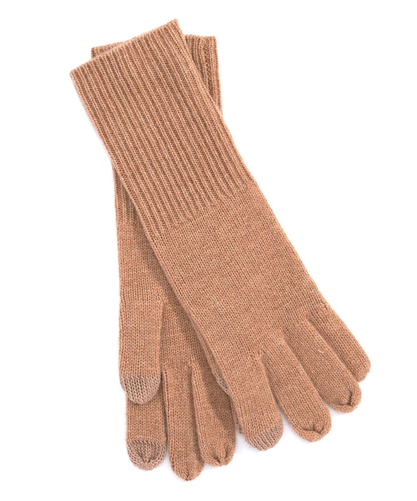 Wool/Cashmere Gloves - Echo - Danali - EC0613-Camel