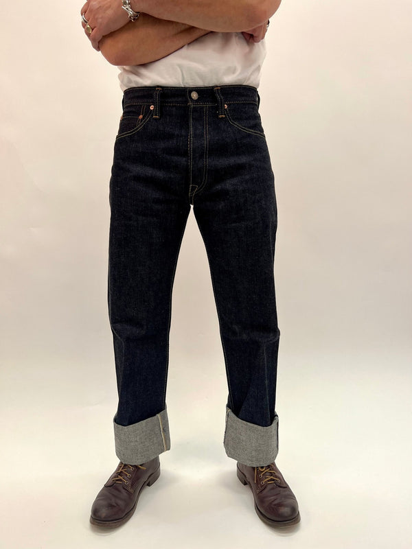 XX-003 Regular Straight Loom State - Pure Blue Japan - Danali - XX03-LS Indigo-31